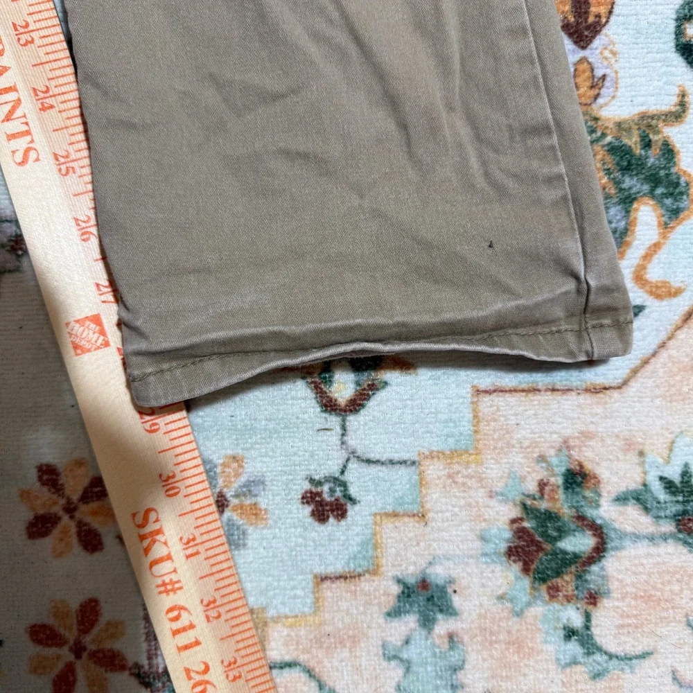 Wrangler Slim Straight Tan Casual Pants Mens Size‎ 36x30